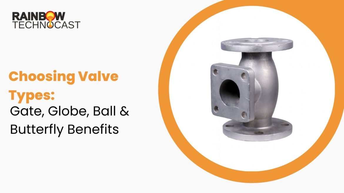Choosing Valve Types: Gate, Globe, Ball & Butterfly Benefits
